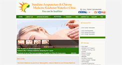 Desktop Screenshot of kitchenerwaterlooacupuncture.com